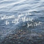 Be present image
